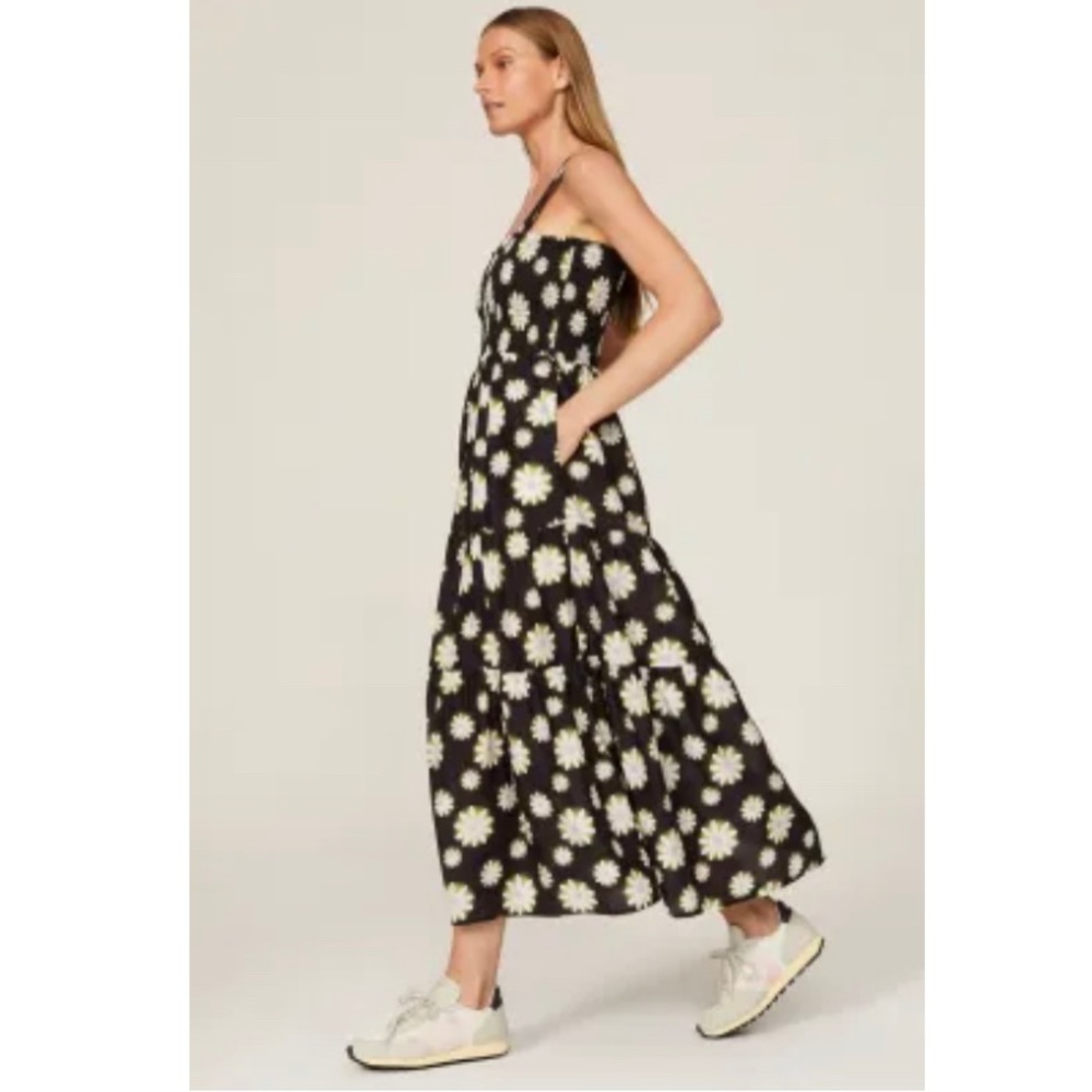 NWT Nicole Miller Hazy Daisy Tiered Dress